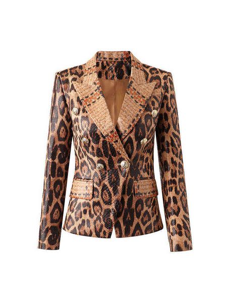 suit high street 2022 designer jacket women double breasted lion buttons, White;black
suit high street 2022 designer jacket women double breasted lion buttons, White;black