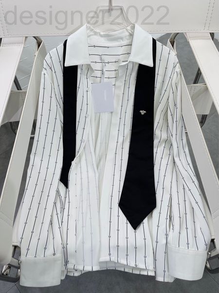 women's blouses & shirts designer correct version of d * schoolgirl's love printed shirt distribution: hand sewn tie by little bee, White 
women's blouses & shirts designer correct version of d * schoolgirl's love printed shirt distribution: hand sewn tie by little bee, White