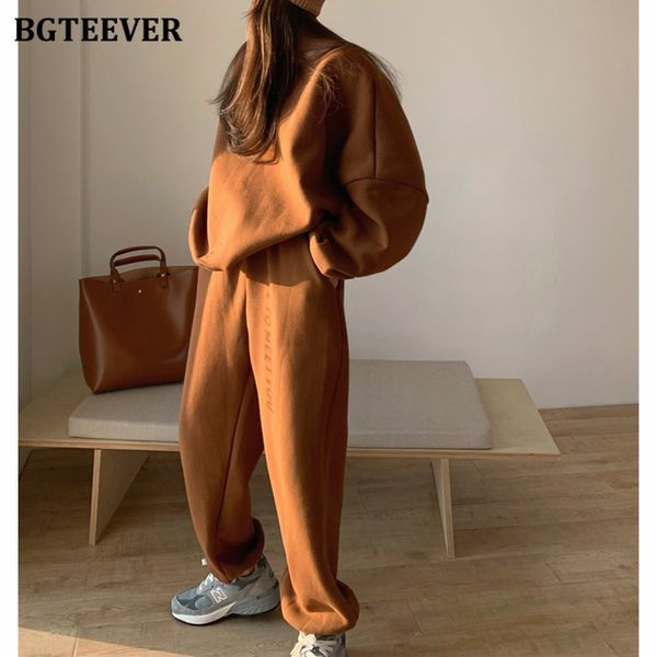 thicken loose women tracksuits o-neck long sleeve sweatshirts & wide leg pants casual ladies 2 pieces set 2021, White
thicken loose women tracksuits o-neck long sleeve sweatshirts & wide leg pants casual ladies 2 pieces set 2021, White