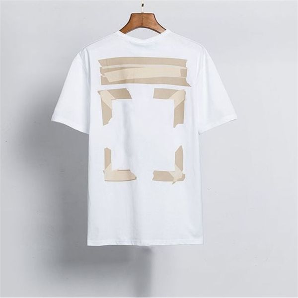 classic fashion offs designer mens t shirts brand back adhesive strip arrow t-shirt luxury letter print casual loose clothing women couples, White;black
classic fashion offs designer mens t shirts brand back adhesive strip arrow t-shirt luxury letter print casual loose clothing women couples, White;black