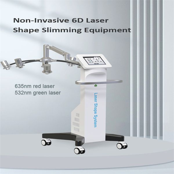 lipo laser slimming machine 635nm 532nm wavelength 6d cold laser body shaping fat burning equipment non-invasion sculpting device
lipo laser slimming machine 635nm 532nm wavelength 6d cold laser body shaping fat burning equipment non-invasion sculpting device