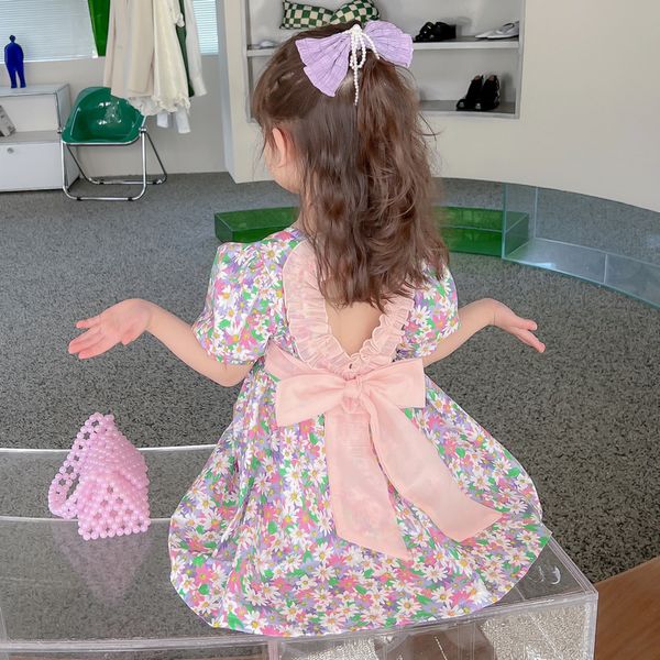 15936 summer baby girls casual dress ruffles backless bowknot princess dress children kids florals cotton dresses, Red;yellow
15936 summer baby girls casual dress ruffles backless bowknot princess dress children kids florals cotton dresses, Red;yellow