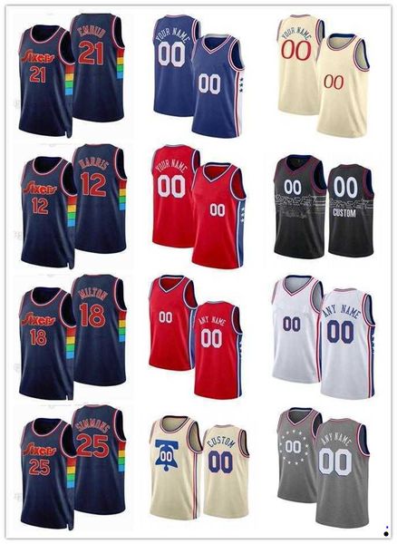 75th custom jersey philadelphia''76ers''men women youth joel 21 embiid 12 tobias harris 0 tyrese maxey 18 shake milton b, Black;red
75th custom jersey philadelphia''76ers''men women youth joel 21 embiid 12 tobias harris 0 tyrese maxey 18 shake milton b, Black;red