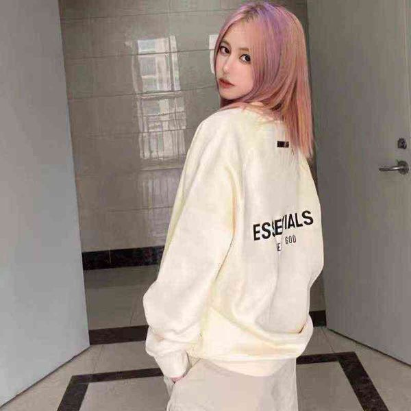 women hoodie essentials round neck long sleeve pullover sweater high street loose fit men and women versatile fashion classic outdoor fitnes, Black
women hoodie essentials round neck long sleeve pullover sweater high street loose fit men and women versatile fashion classic outdoor fitnes, Black
