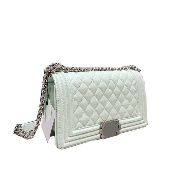 tz women's classic flap boy caviar leather bags 5 colors silver meatl hardware chain strap shoulder bags medium messenger bag outdoor s
tz women's classic flap boy caviar leather bags 5 colors silver meatl hardware chain strap shoulder bags medium messenger bag outdoor s