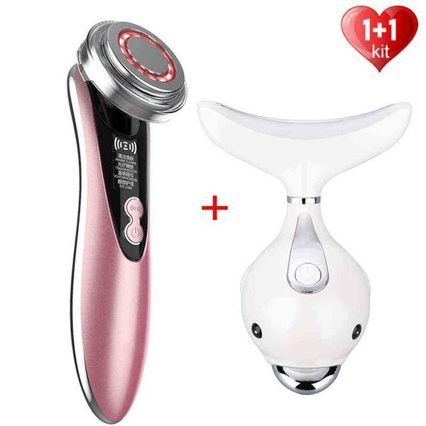 rf&ems lifting beauty led pn face instrument+3 color led facial neck massager lifting tool heating wrinkle removal 220516
rf&ems lifting beauty led pn face instrument+3 color led facial neck massager lifting tool heating wrinkle removal 220516