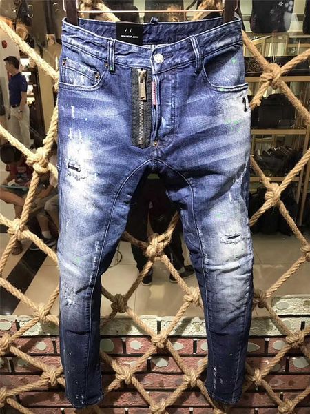 fw20 new quality brand designer men denim cool guy jeans embroidery pants fashion holes trousers italy dsquare 2 dsquare 2 dsquareds ayf, Blue
fw20 new quality brand designer men denim cool guy jeans embroidery pants fashion holes trousers italy dsquare 2 dsquare 2 dsquareds ayf, Blue