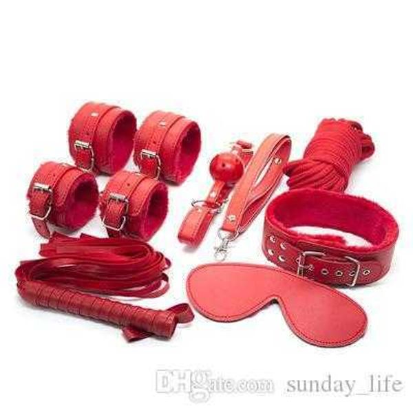adultshop001 new bondages 7pcs/set bondage kit set fetish roleplay handcuffs whip rope blindfold ball gag slave toy, Red;black
adultshop001 new bondages 7pcs/set bondage kit set fetish roleplay handcuffs whip rope blindfold ball gag slave toy, Red;black