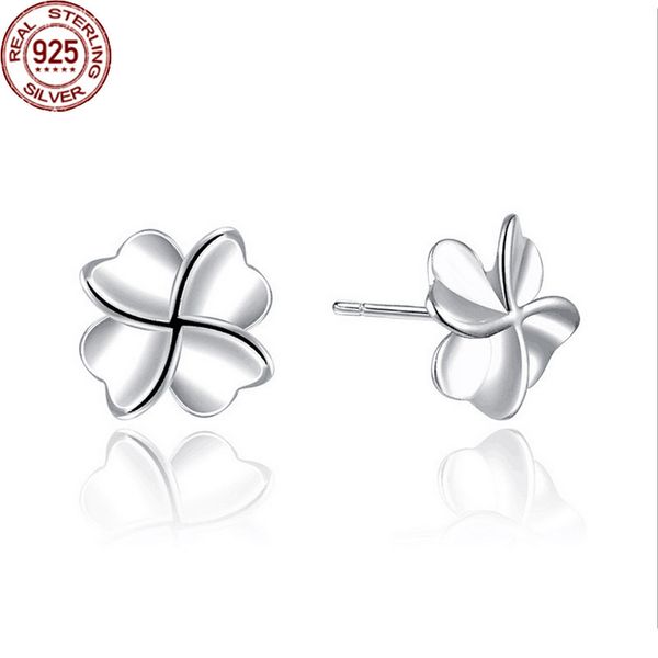 925 silver clover earrings charm korean version fashionable glossy simple lucky leaf ornaments haifeng for women party trendy statement, Golden
925 silver clover earrings charm korean version fashionable glossy simple lucky leaf ornaments haifeng for women party trendy statement, Golden