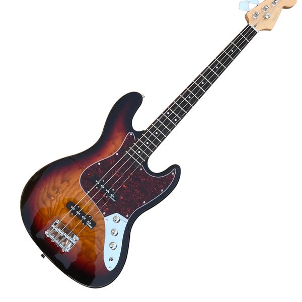 4 strings tobacco sunburst electric bass guitar with rosewood fretboard,chrom/black hardware available
4 strings tobacco sunburst electric bass guitar with rosewood fretboard,chrom/black hardware available
