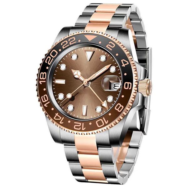 mens watchsc automatic mechanical watch 41mm new innovation with right lower crown with green and black two tone letter ring ceramic scalel1, Slivery;brown
mens watchsc automatic mechanical watch 41mm new innovation with right lower crown with green and black two tone letter ring ceramic scalel1, Slivery;brown