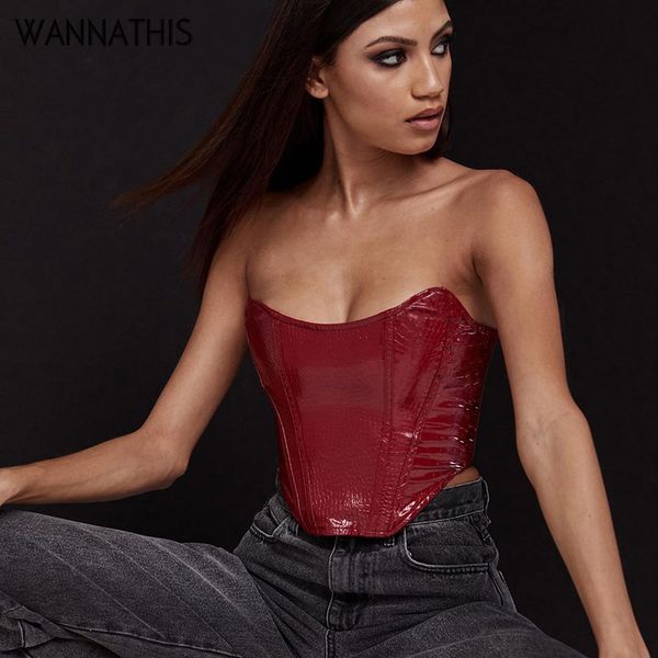 tank leather women slim strapless tube club party night backless red ladies ruched backless crop, White
tank leather women slim strapless tube club party night backless red ladies ruched backless crop, White