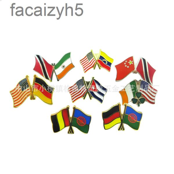 other fashion accessories designer metal flags and badges of various countries customized ukraine united states russia brooch butterfly butt, Silver
other fashion accessories designer metal flags and badges of various countries customized ukraine united states russia brooch butterfly butt, Silver