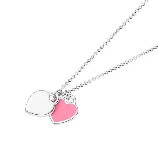 designer necklaces jewelry for women fashion 925 silver classic love pendant necklace trendy double hearts pendants lovers chain collier de
designer necklaces jewelry for women fashion 925 silver classic love pendant necklace trendy double hearts pendants lovers chain collier de