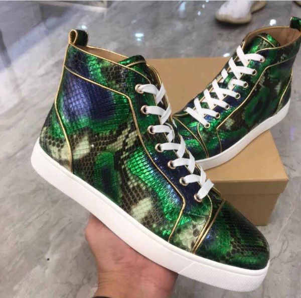 22s casual shoes red bottoms sneaker for mens high python green genuine leather red soles orlato outdoor walking trainers in box, Black
22s casual shoes red bottoms sneaker for mens high python green genuine leather red soles orlato outdoor walking trainers in box, Black