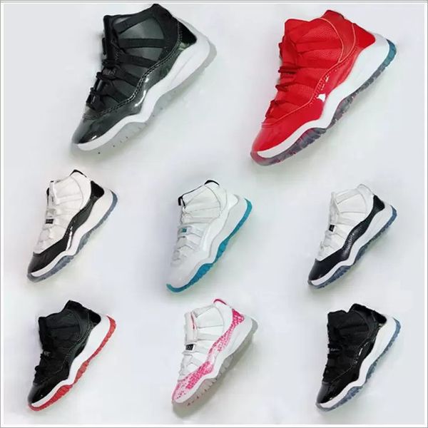 jordens infant kids jumpman 11 11s cool grey basketball shoes space jam bred concord gym red children boy girls midnight navy sports sneaker
jordens infant kids jumpman 11 11s cool grey basketball shoes space jam bred concord gym red children boy girls midnight navy sports sneaker