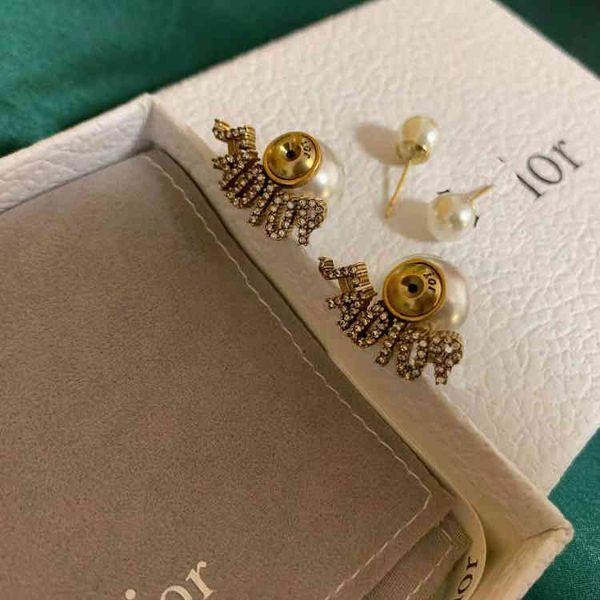 design jewel ornament charm earring letter diamond pearl earrings personality simple earrings female s925 silver needle, Golden
design jewel ornament charm earring letter diamond pearl earrings personality simple earrings female s925 silver needle, Golden