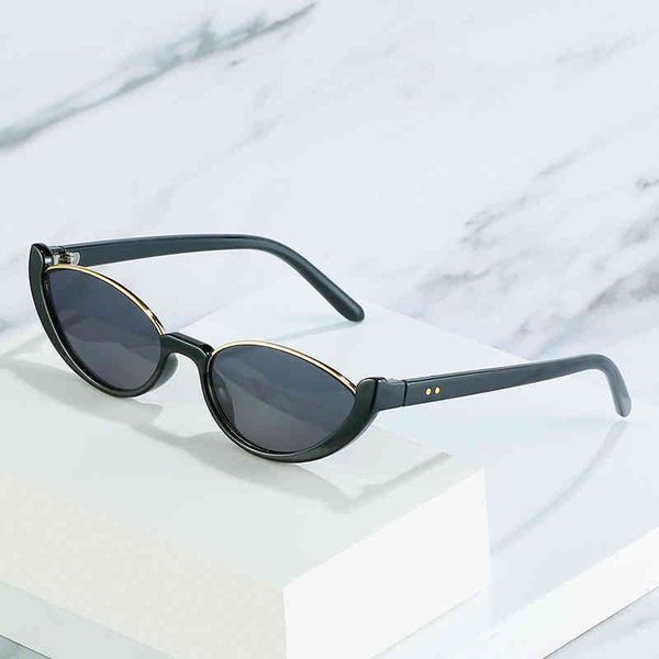2021 new cat's eye sunglass net red ins same small frame glass simple avant-garde street sunglass women, White;black
2021 new cat's eye sunglass net red ins same small frame glass simple avant-garde street sunglass women, White;black