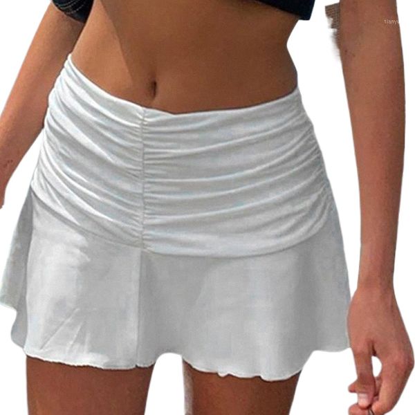skirts high waist pleated ruched y2k mini retro women white skirt 2022 streetwear 90s party holiday j2rt#, Black
skirts high waist pleated ruched y2k mini retro women white skirt 2022 streetwear 90s party holiday j2rt#, Black