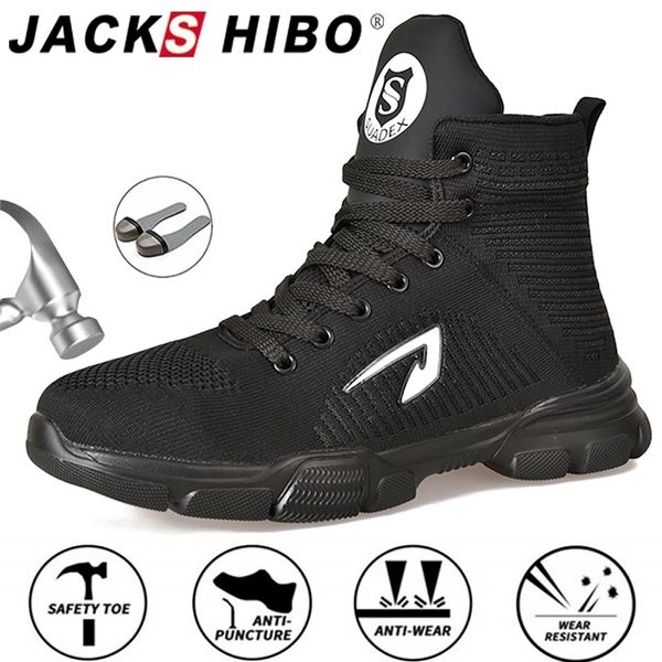 jackshibo all season men safety work boots shoes antismashing steel toe cap boots indestructible working shoes pluse size 48 210315, Black;brown
jackshibo all season men safety work boots shoes antismashing steel toe cap boots indestructible working shoes pluse size 48 210315, Black;brown