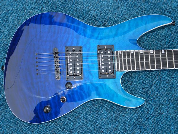 electric guitar with alder body front and rear quilted maple fingerboard e s p shell inlaid guitar
electric guitar with alder body front and rear quilted maple fingerboard e s p shell inlaid guitar