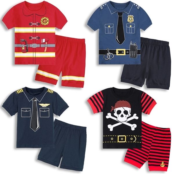 kids boy pajamas children summer casual fireman sleepwear toddler cotton cartoon short sleeve ants 2-10y clothes 220809, Blue;red
kids boy pajamas children summer casual fireman sleepwear toddler cotton cartoon short sleeve ants 2-10y clothes 220809, Blue;red