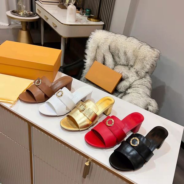new designer women sandal half slippers whole genuine leather cowhide 100% slides kitten high heel luxury middle thick heels calfskin metal, Black
new designer women sandal half slippers whole genuine leather cowhide 100% slides kitten high heel luxury middle thick heels calfskin metal, Black