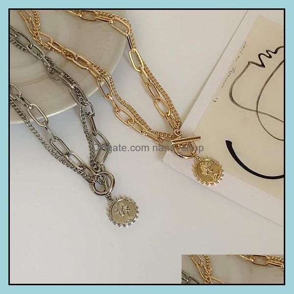 chokers necklaces pendants jewelry mtilayer portrait head coin pendant chain necklace for women trendy gold sier color big thick ot drop d, Golden;silver
chokers necklaces pendants jewelry mtilayer portrait head coin pendant chain necklace for women trendy gold sier color big thick ot drop d, Golden;silver
