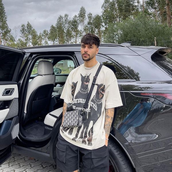 vintage t-shirts t shirts dogs print hip hop man summer men women oversized streetwear short sleeves washed old men's loose tees youth, White;black
vintage t-shirts t shirts dogs print hip hop man summer men women oversized streetwear short sleeves washed old men's loose tees youth, White;black