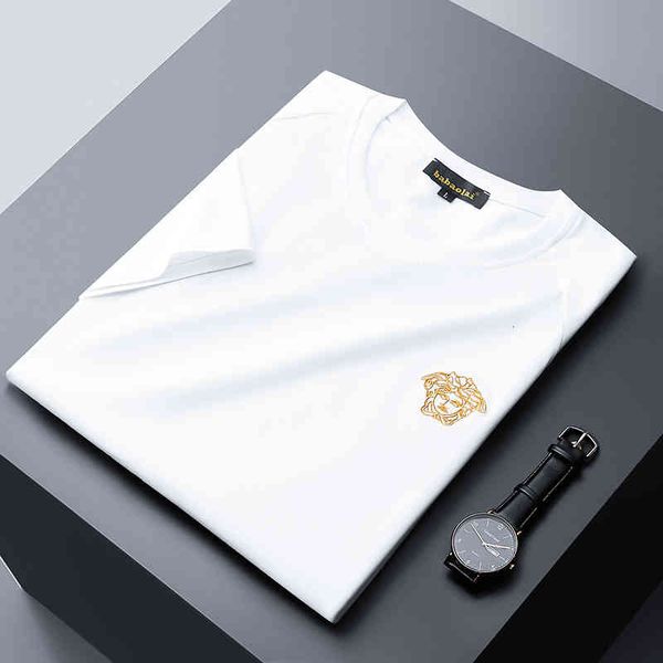 men's t-shirts short sleeve t-shirt men's summer fashion trendy brand slim fit t-shirt round neck bottomed shirt mercerized cotton, White;black
men's t-shirts short sleeve t-shirt men's summer fashion trendy brand slim fit t-shirt round neck bottomed shirt mercerized cotton, White;black