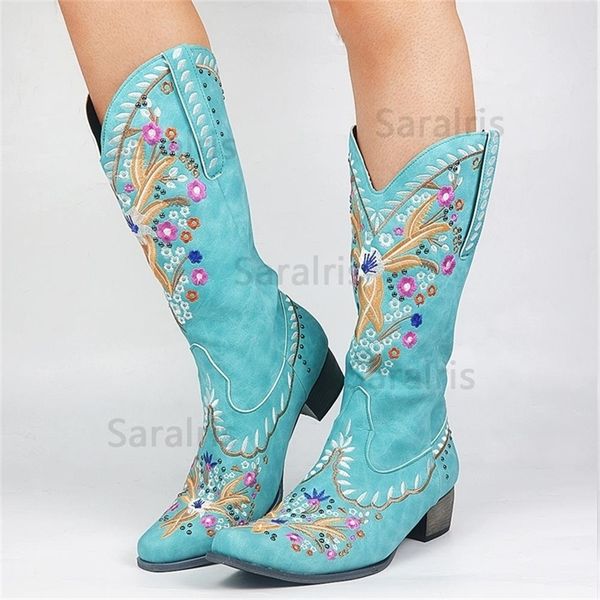 sarairis fashion mixed color kneehigh great quality women shoes plus size 43 embroider western boots comfy walking corral 220817, Black
sarairis fashion mixed color kneehigh great quality women shoes plus size 43 embroider western boots comfy walking corral 220817, Black