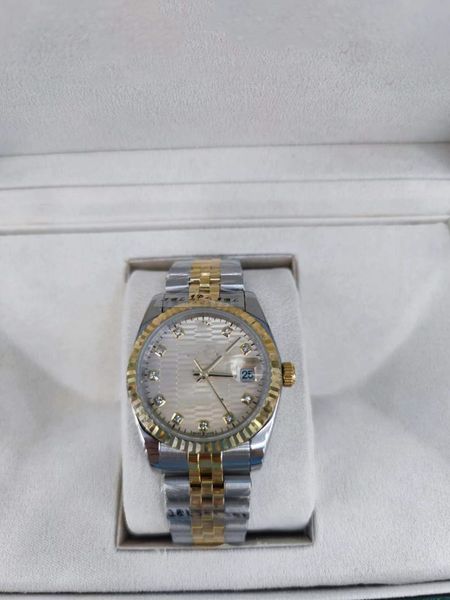 christmas gift swiss automatic watches original box certificate 41mm mens woman18kt gold president silver diamond dial 2813 sant, Slivery;brown
christmas gift swiss automatic watches original box certificate 41mm mens woman18kt gold president silver diamond dial 2813 sant, Slivery;brown