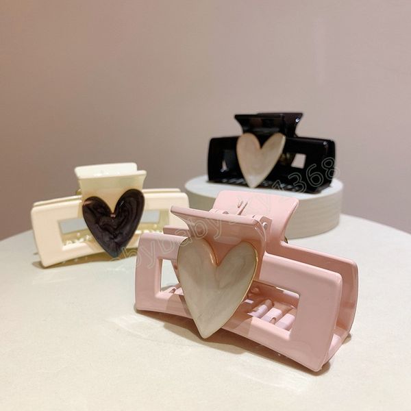 sweet temperament soild color love heart hair cilps korean style geometry rectangle clamps women hair accessories, Slivery;white
sweet temperament soild color love heart hair cilps korean style geometry rectangle clamps women hair accessories, Slivery;white