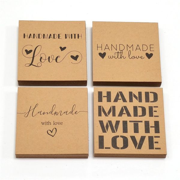 50pcs kraft paper "handmade with love" cards thank you card for christmas,celebration, wedding party, baby shower gift packaging
50pcs kraft paper "handmade with love" cards thank you card for christmas,celebration, wedding party, baby shower gift packaging