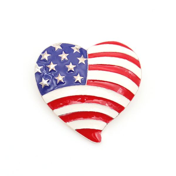 10 pcs/lot american flag brooch enamel heart shape 4th of july usa patriotic pins for gift/decoration, Gray
10 pcs/lot american flag brooch enamel heart shape 4th of july usa patriotic pins for gift/decoration, Gray