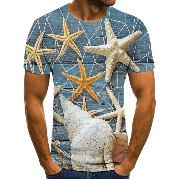 men's tee t shirt 3d print graphic prints starfish plus size round neck casual daily print short sleeve basic fashion designer big and, White;black
men's tee t shirt 3d print graphic prints starfish plus size round neck casual daily print short sleeve basic fashion designer big and, White;black