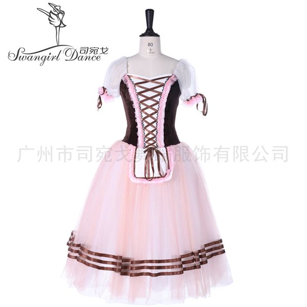 women peasant variation competiton ballerina ballet tutu dress girls professional classical brown bt8904d, Black;red
women peasant variation competiton ballerina ballet tutu dress girls professional classical brown bt8904d, Black;red