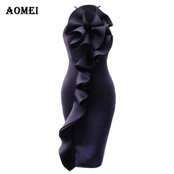 ladies bodycon dress ruffled slim fashion tight dresses stylish sleeveless pencil robe spring summer fashion tunics y200120, White;black
ladies bodycon dress ruffled slim fashion tight dresses stylish sleeveless pencil robe spring summer fashion tunics y200120, White;black