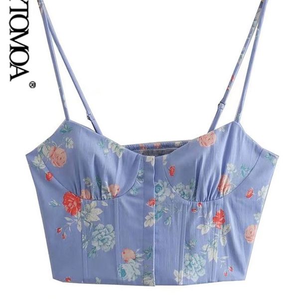 kpytomoa women fashion floral print cropped tank vintage backless elastic thin adjustable straps female camis mujer 220519, White
kpytomoa women fashion floral print cropped tank vintage backless elastic thin adjustable straps female camis mujer 220519, White