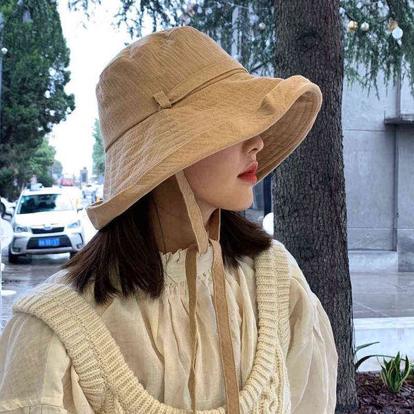 spring summer tie bucket hat women korean version big brim fisherman hat foldable sunshade sunscreen cotton beach hat ladies y220702, Blue;gray
spring summer tie bucket hat women korean version big brim fisherman hat foldable sunshade sunscreen cotton beach hat ladies y220702, Blue;gray