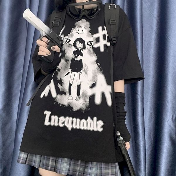 shortsleeved tshirt female ins korean version of the college style dark graffiti japanese girl printing loose tshirt 210320, White
shortsleeved tshirt female ins korean version of the college style dark graffiti japanese girl printing loose tshirt 210320, White