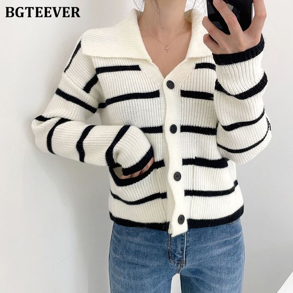 stylish autumn winter cardigans for women full sleeve single-breasted loose female open stitch striped sweaters 2021, White;black
stylish autumn winter cardigans for women full sleeve single-breasted loose female open stitch striped sweaters 2021, White;black