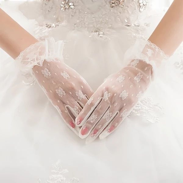 bow bridal gloves wedding accessories fashion evening gloves lace bowtie bride glove, White
bow bridal gloves wedding accessories fashion evening gloves lace bowtie bride glove, White