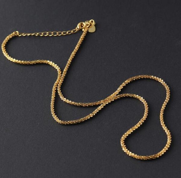 14k gold plated s925 sterling silver cauliflower necklace female collarbone sky star pendant snake bone lengthened plain chain
14k gold plated s925 sterling silver cauliflower necklace female collarbone sky star pendant snake bone lengthened plain chain