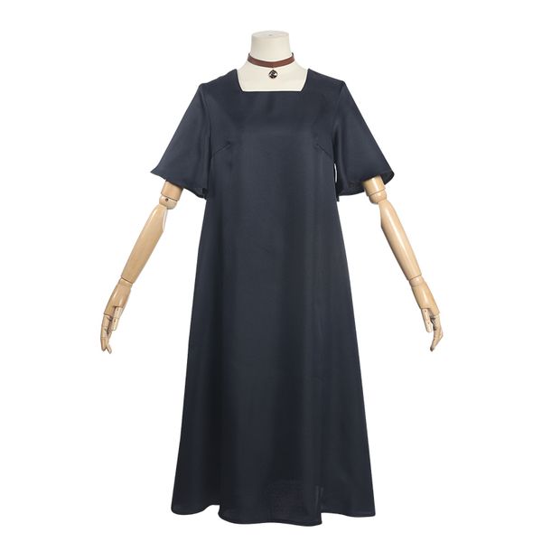 jujutsu kaisen nishimiya momo cosplay costume dress necklace halloween party outfit for women men, Black
jujutsu kaisen nishimiya momo cosplay costume dress necklace halloween party outfit for women men, Black