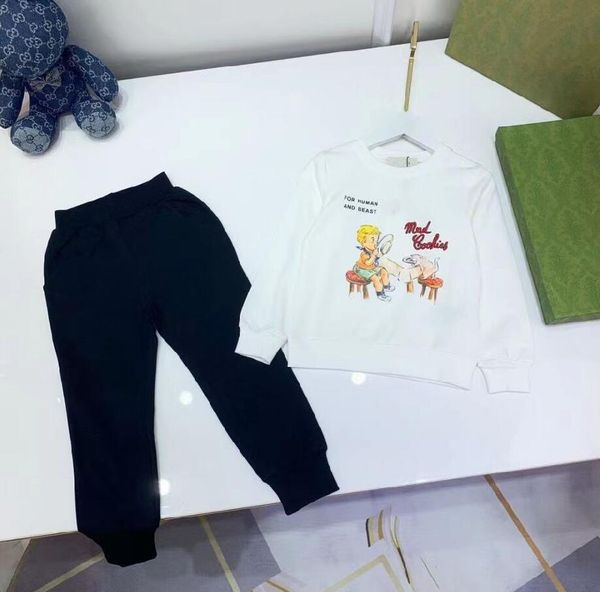 designer kids clothing sets baby boy hoodie two-piece suit autumn girl suits child sweatshirt sweatpants size 100-160 autumn classic letter, White
designer kids clothing sets baby boy hoodie two-piece suit autumn girl suits child sweatshirt sweatpants size 100-160 autumn classic letter, White