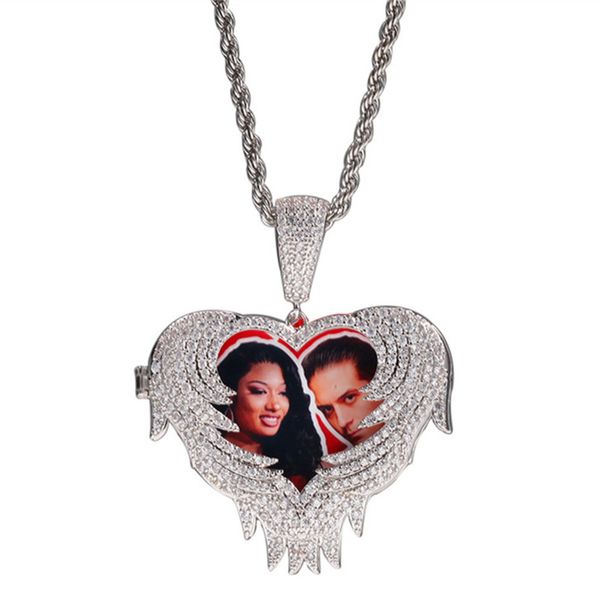 fashionable long heart necklace designer jewelry diy custom pendant twisted gold chain mens necklace p frame zirconia wing necklaces woman s, Silver
fashionable long heart necklace designer jewelry diy custom pendant twisted gold chain mens necklace p frame zirconia wing necklaces woman s, Silver