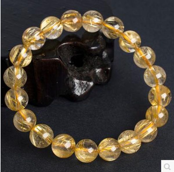 natural gold hair bracelet with jewelry identification certificate male and female hand string, Silver
natural gold hair bracelet with jewelry identification certificate male and female hand string, Silver
