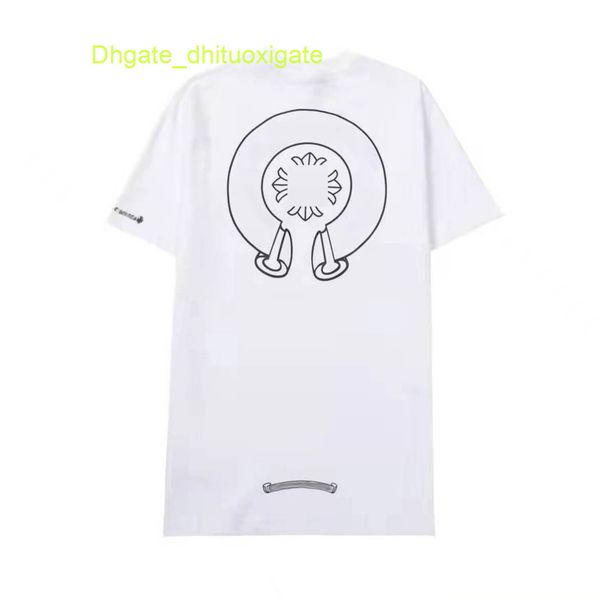 men's ch luxury t shirts brand man t-shirt summer women cross sanskrit tees letter designer tshirts classic boy loose round neck shirt, White;black
men's ch luxury t shirts brand man t-shirt summer women cross sanskrit tees letter designer tshirts classic boy loose round neck shirt, White;black