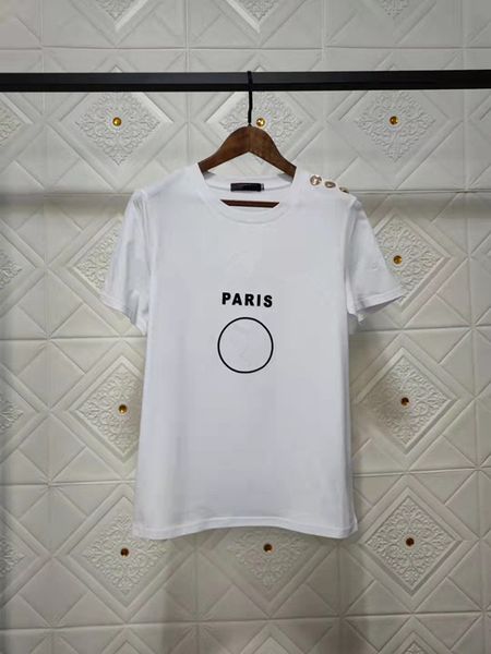 23 colors designer woman t shirt fashion man coin letter print with shoulder button up womens tee white cotton short sleeve summer for lover
23 colors designer woman t shirt fashion man coin letter print with shoulder button up womens tee white cotton short sleeve summer for lover